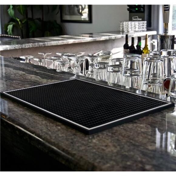 Premium Bar Mat 18in x 12in 1cm Thick Durable and Stylish Service Bar Mat - Picture 2 of 7
